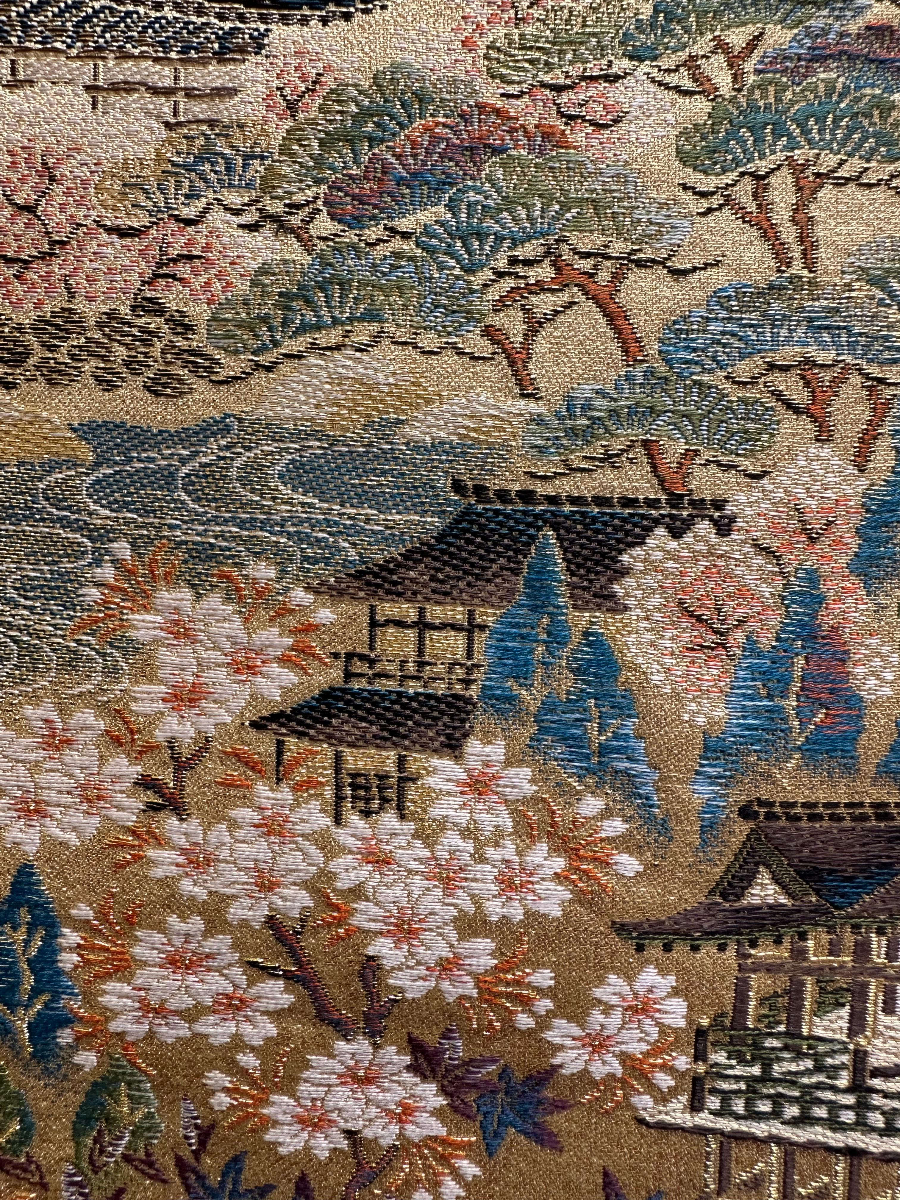 Japanese Vintage Kimono Obi, 