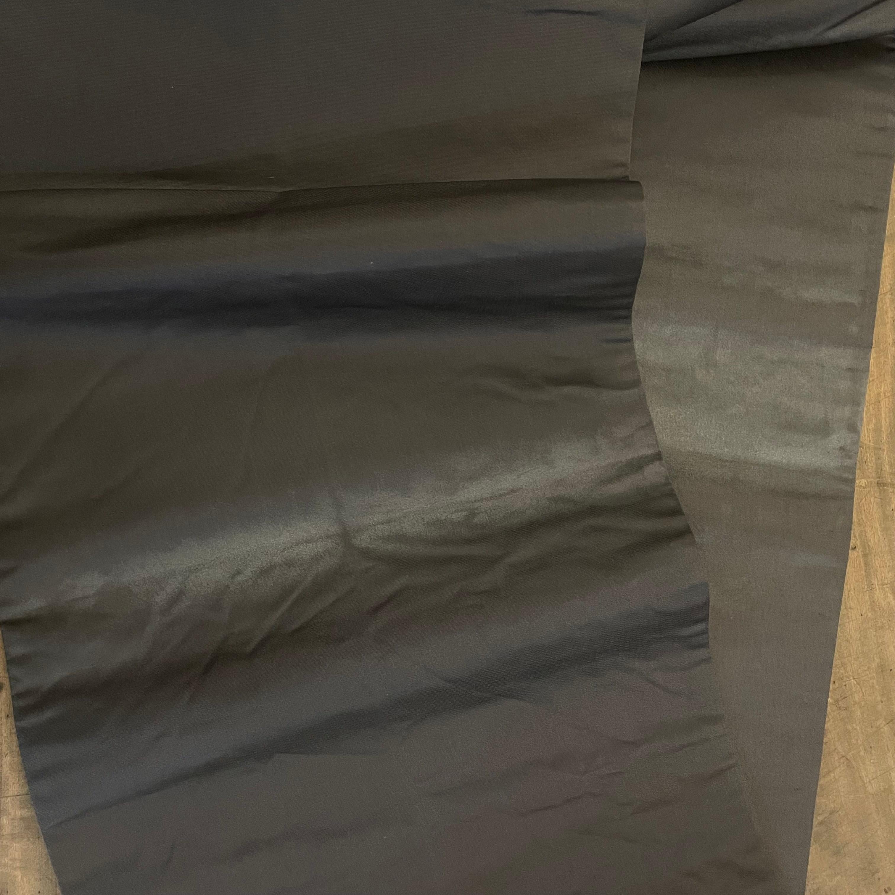 Japanischer Vintage Kimono Seidengürtel Obi Dunkelbraun und Gold Blumen 1960s im Angebot 1