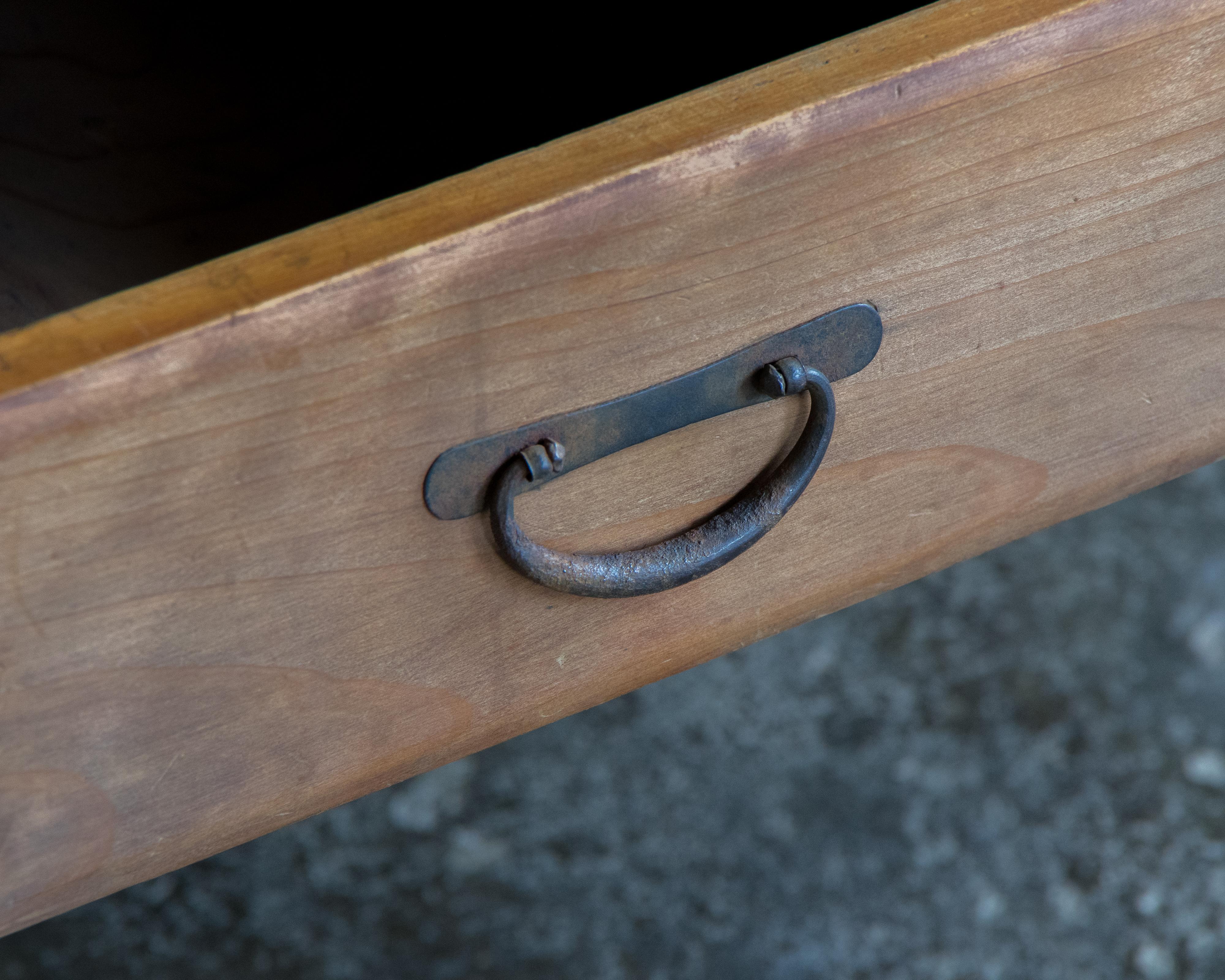 Japanese Vintage Low Table (Fuzukue), Early Showa Period (1926-) For Sale 8