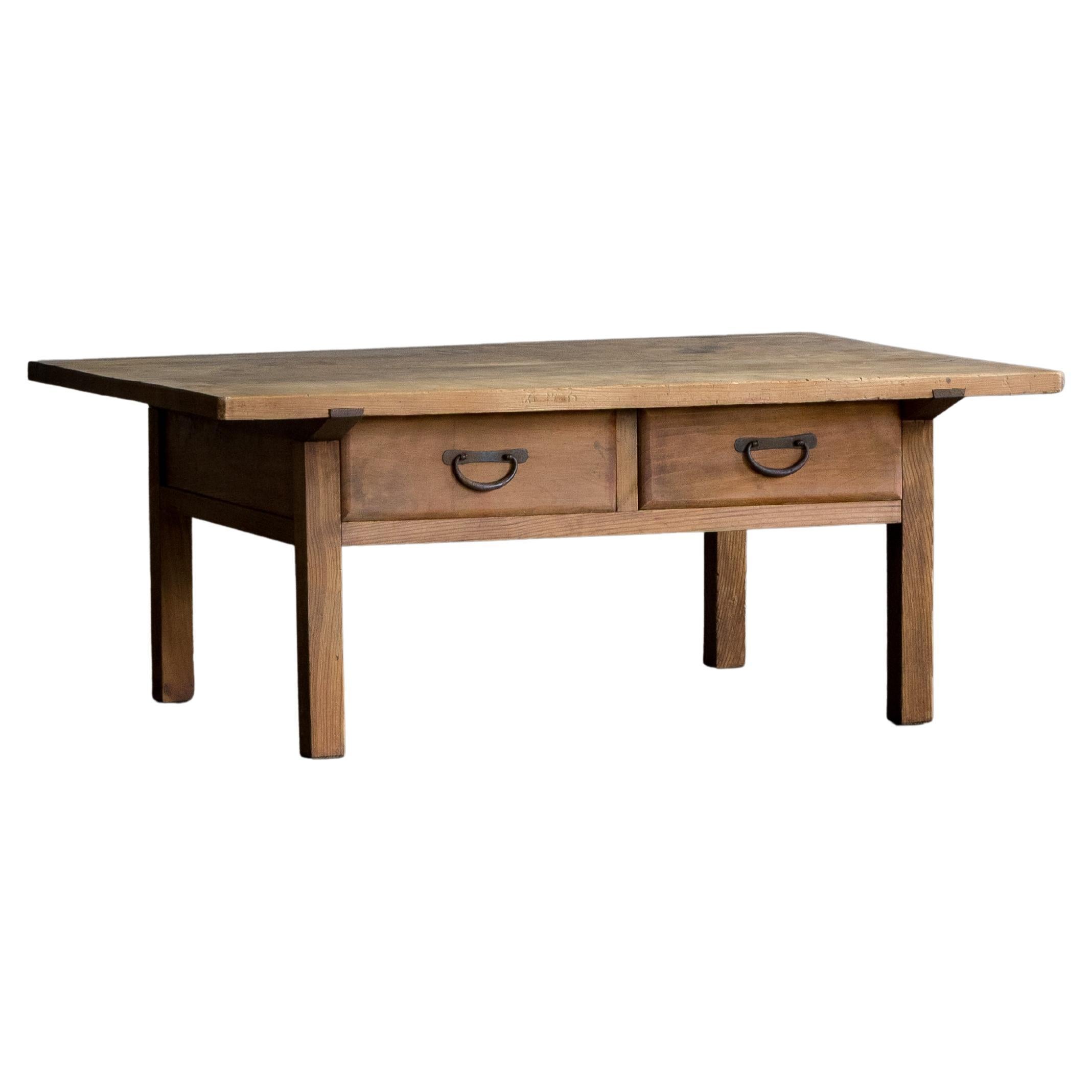 Japanese Vintage Low Table (Fuzukue), Early Showa Period (1926-) For Sale