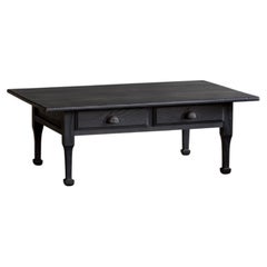 Japanese Vintage Low Table with Drawers, Early Showa Period (1926-1940s)
