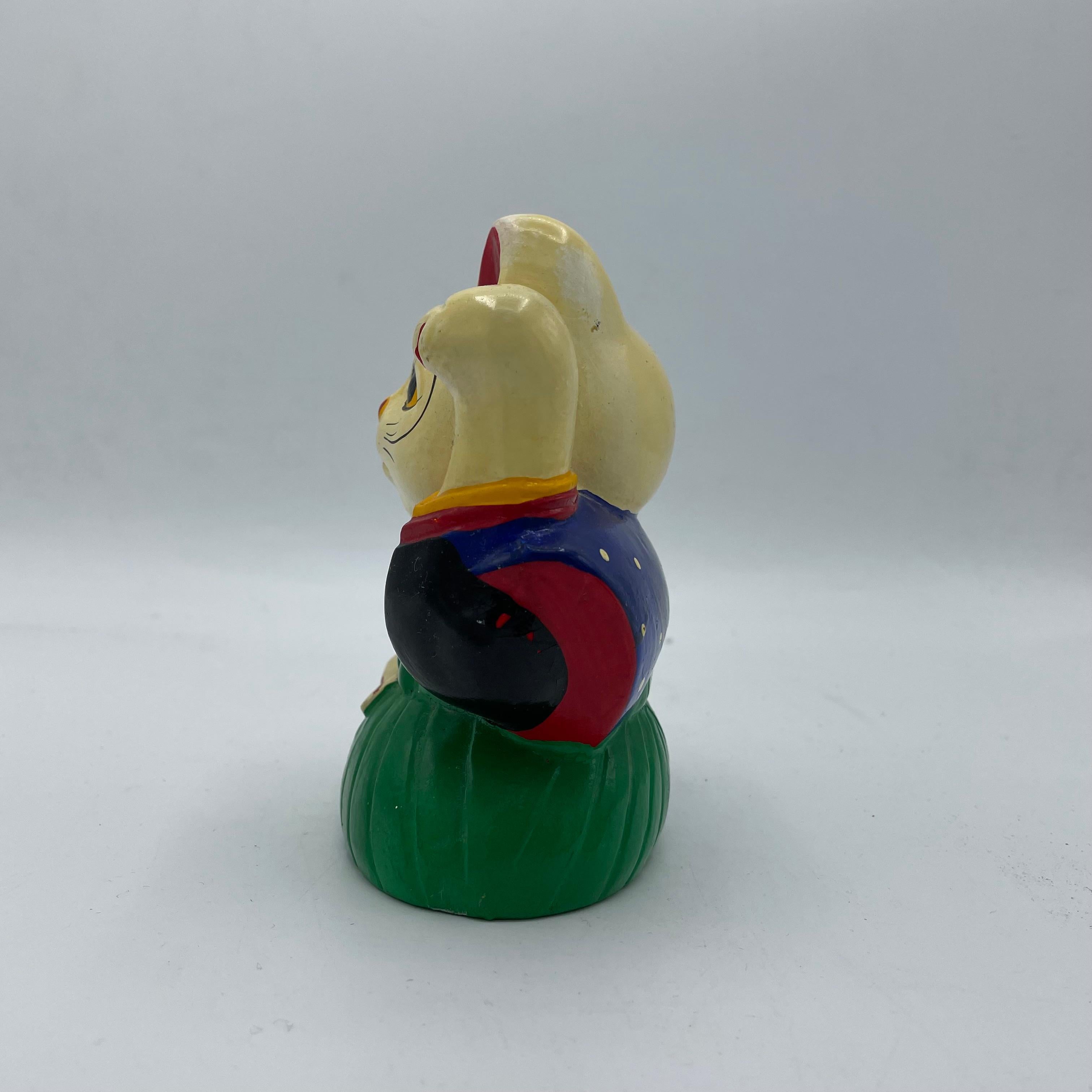 Japanische Vintage Manekineko Katze Objekt 1970er Jahre (Showa) im Angebot