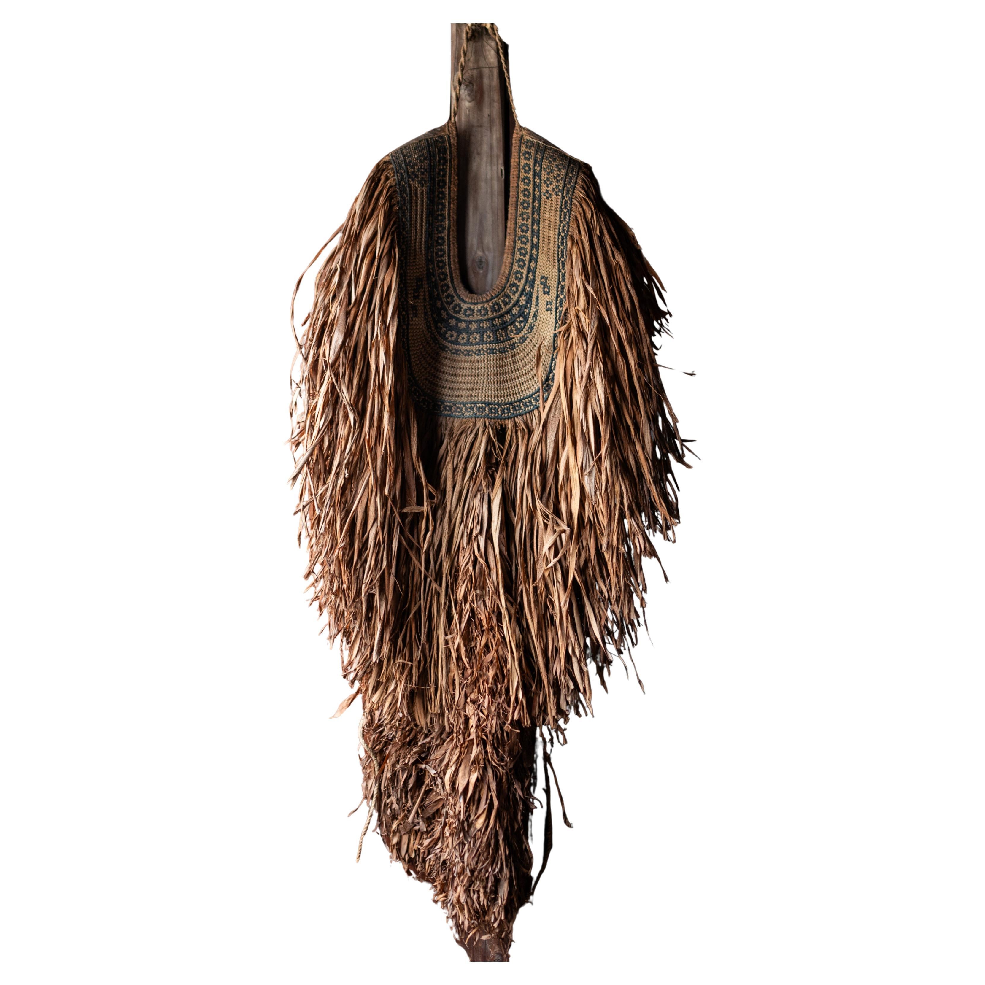 Japanese Vintage Mino, Rain gear, Wabi Sabi, 1920s