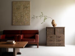 Japanese Vintage Modern Cabinet 1920-1940s / Tansu / Wabi-Sabi
