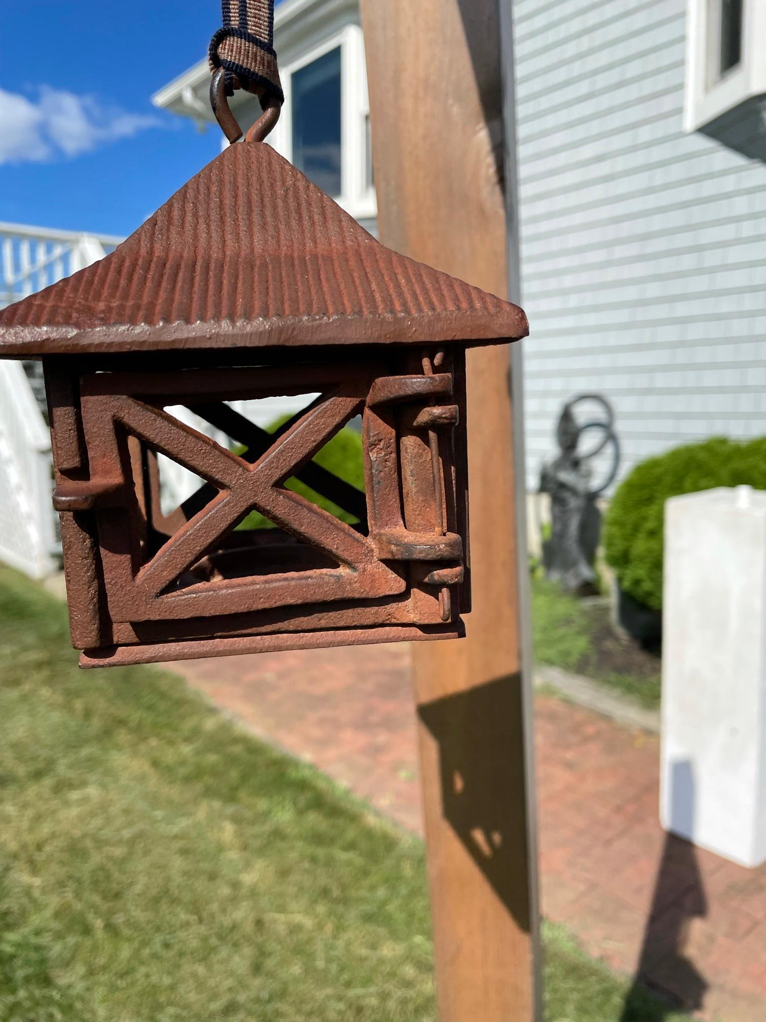 Japanese Vintage Mountain House Lantern 5