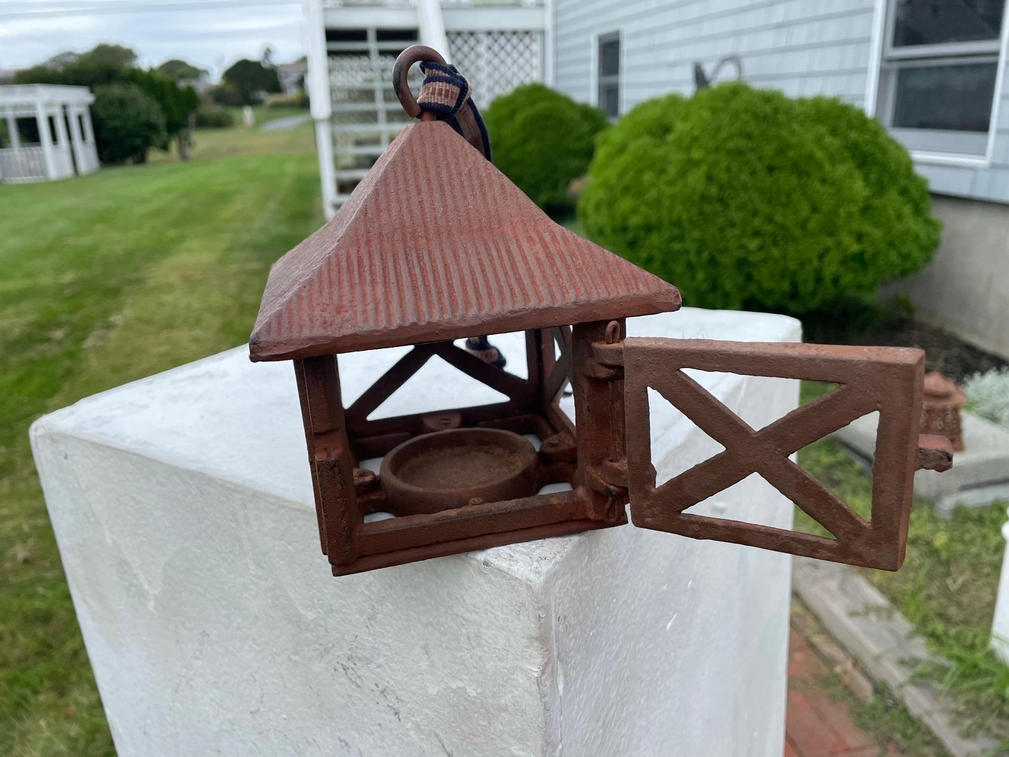 Japanese Vintage Mountain House Lantern 8