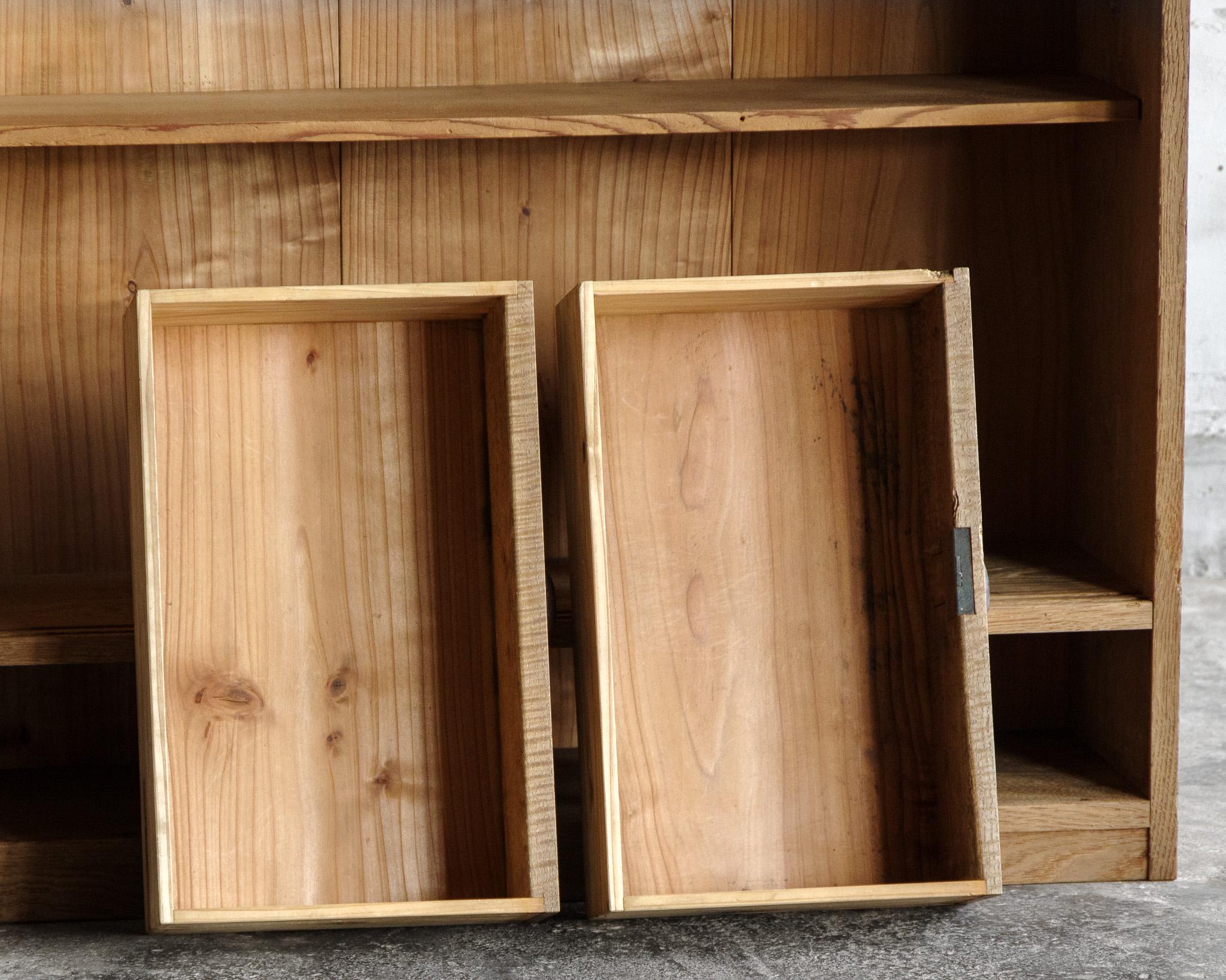 Japanese Vintage Open Display Shelf, Early Showa Period '1926-' 8