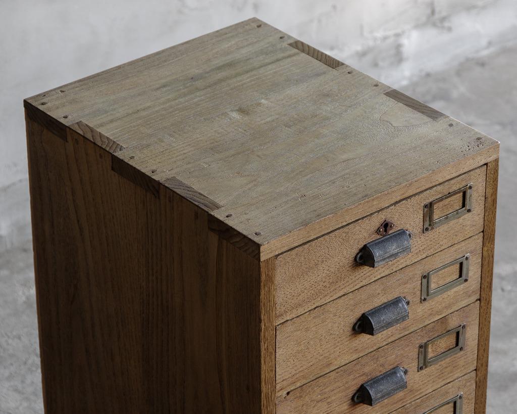 Japanese Vintage Seven-Drawer Cabinet, Mid Showa Period '1926-' 3