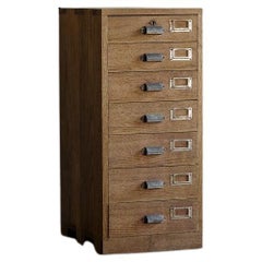 Japanese Vintage Seven-Drawer Cabinet, Mid Showa Period '1926-'