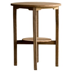 Japanischer Jahrgang  Beistelltisch (rund) , Ausführung Natur , Showa 1926- Japanischer Jahrgang  Beistelltisch (rund) , Ausführung Natur , Showa 1926-