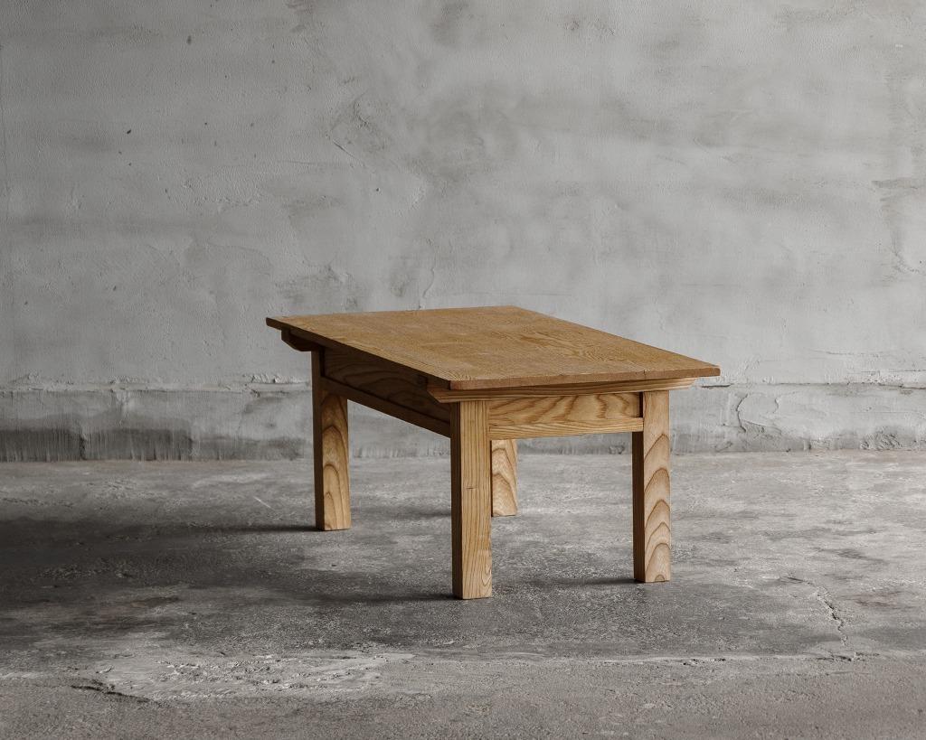 Woodwork Japanese Vintage Small Low Table, Mid Showa Period '1926-'