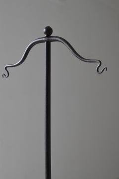 Japanese Vintage Steel Hanger Rack 1900s-1920s/Store Fixtures Antique Coat Rack