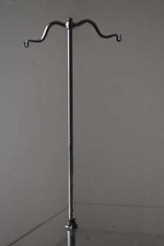 Japanese Vintage Steel Hanger Rack 1920s-1940s/Store Fixtures Antique Coat Rack