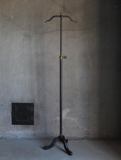 Japanese Vintage Steel Hanger Rack 1920s-1940s/Store Fixtures Antique Coat Rack