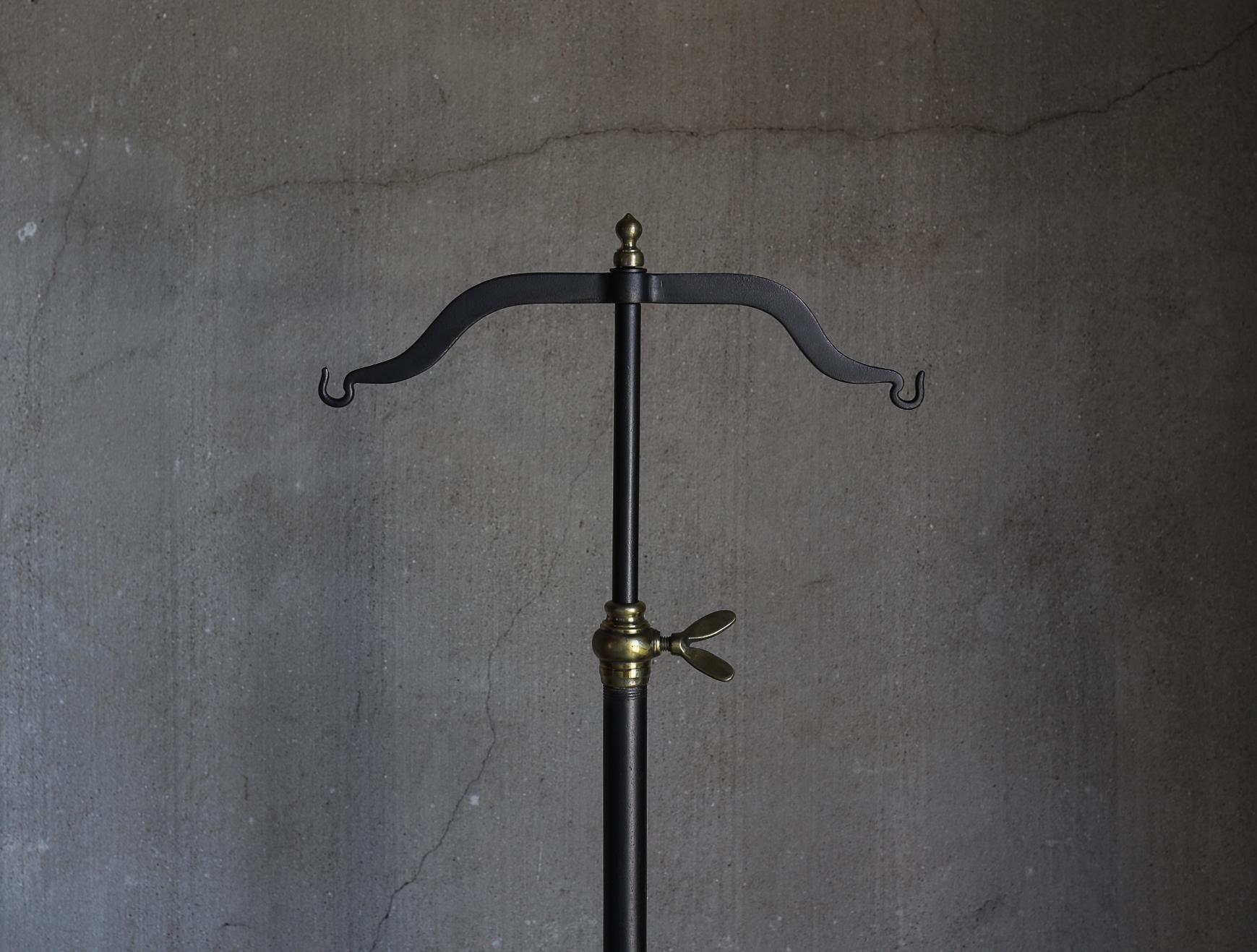 Japanese Vintage Steel Hanger Rack 1920s-1940s/Store Fixtures Antique ...