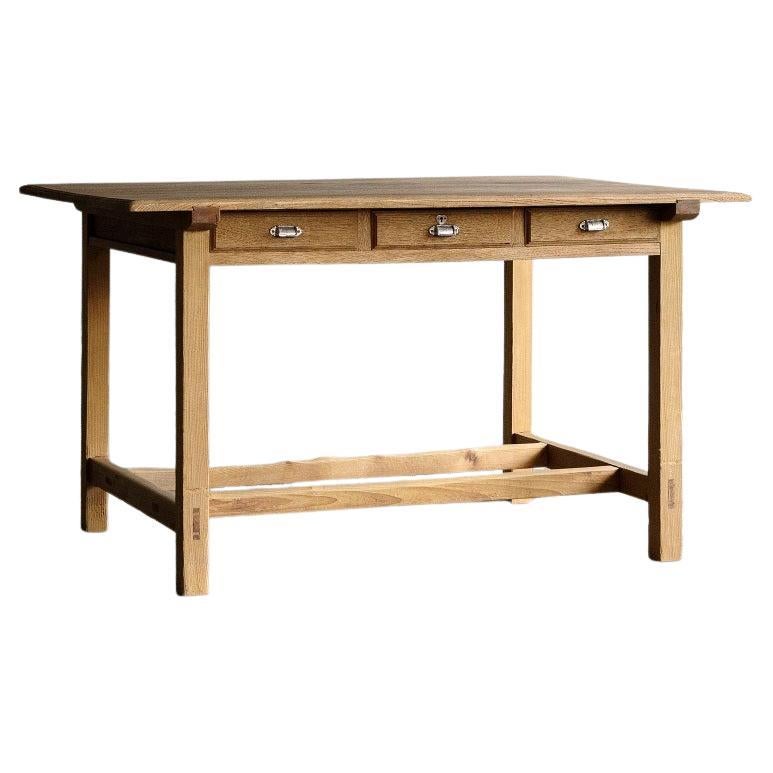 Mesa Japonesa Vintage con Cajones Laterales, Periodo Showa Temprano '1926-