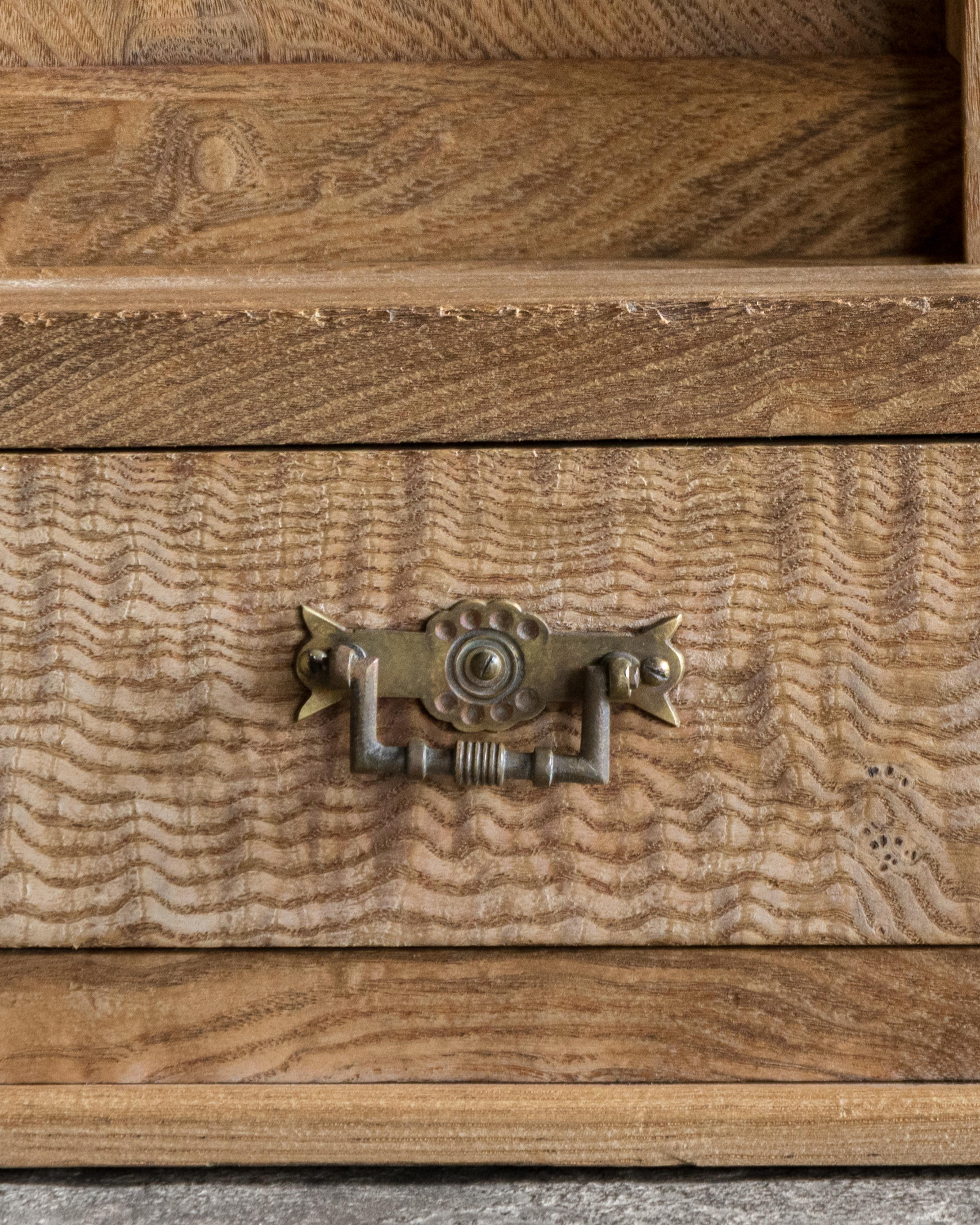 Japanese Vintage Tea Cabinet (Chadansu), Early Showa Period (1926–) For Sale 10