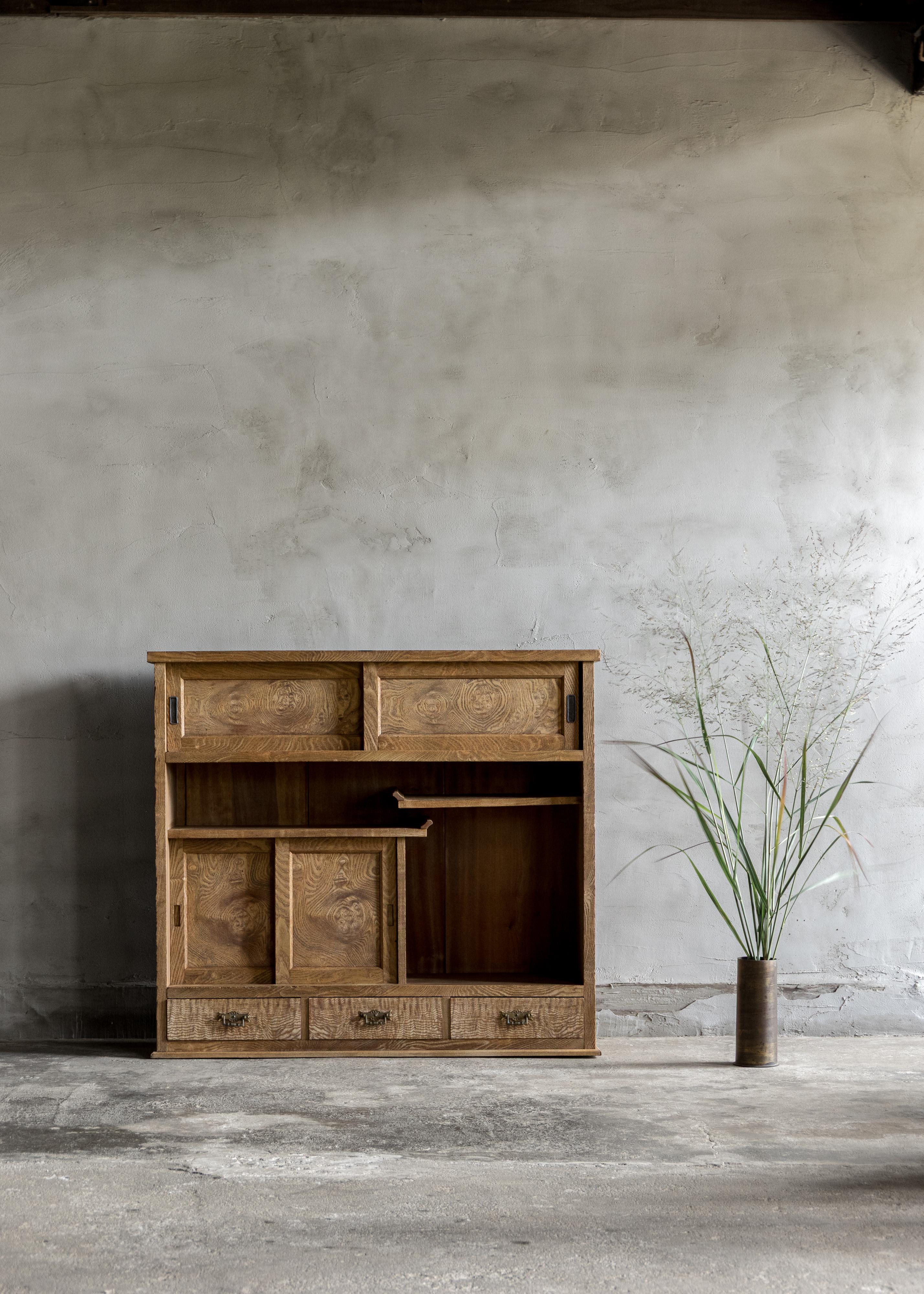 20th Century Japanese Vintage Tea Cabinet (Chadansu), Early Showa Period (1926–) For Sale