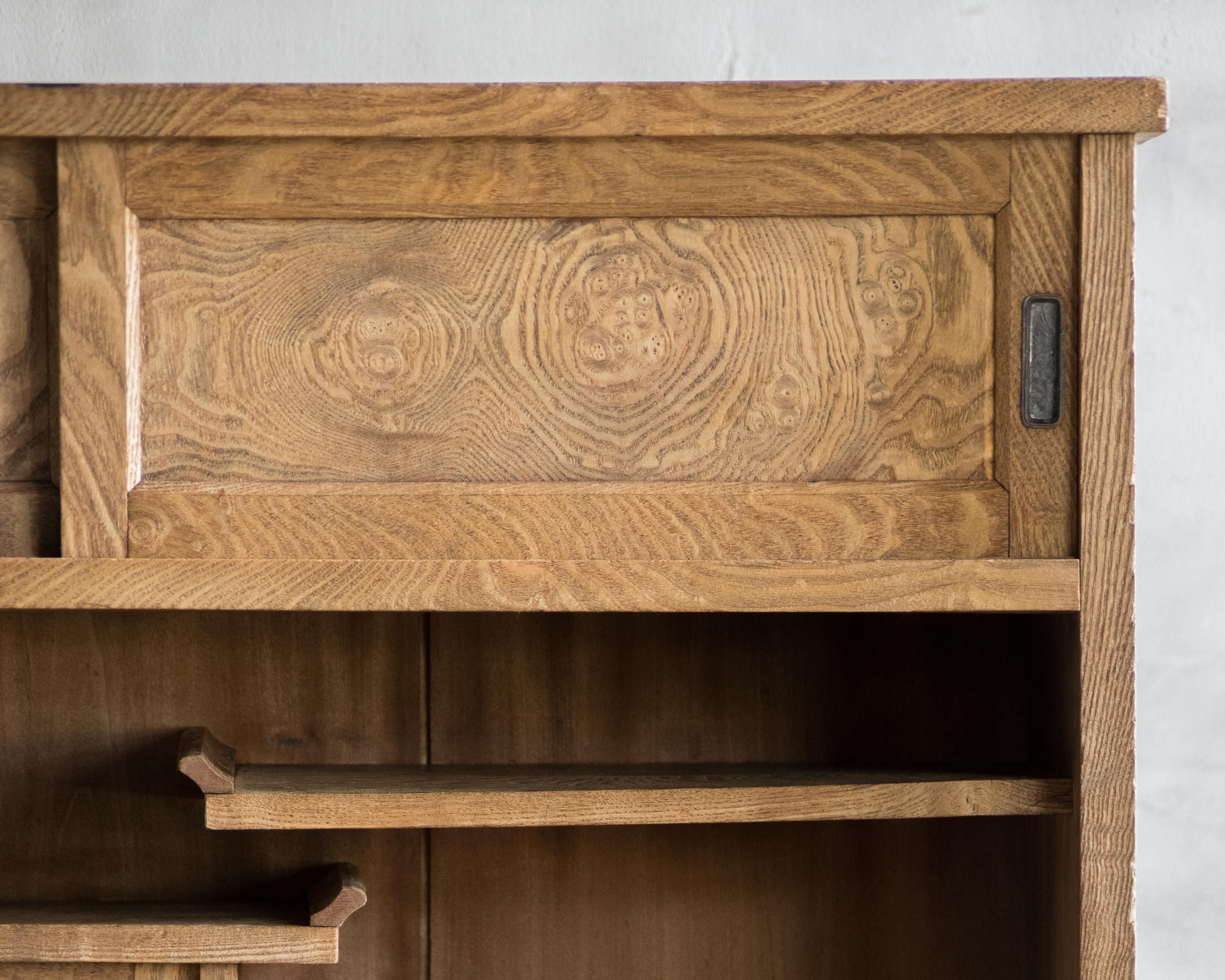 Japanese Vintage Tea Cabinet (Chadansu), Early Showa Period (1926–) For Sale 3