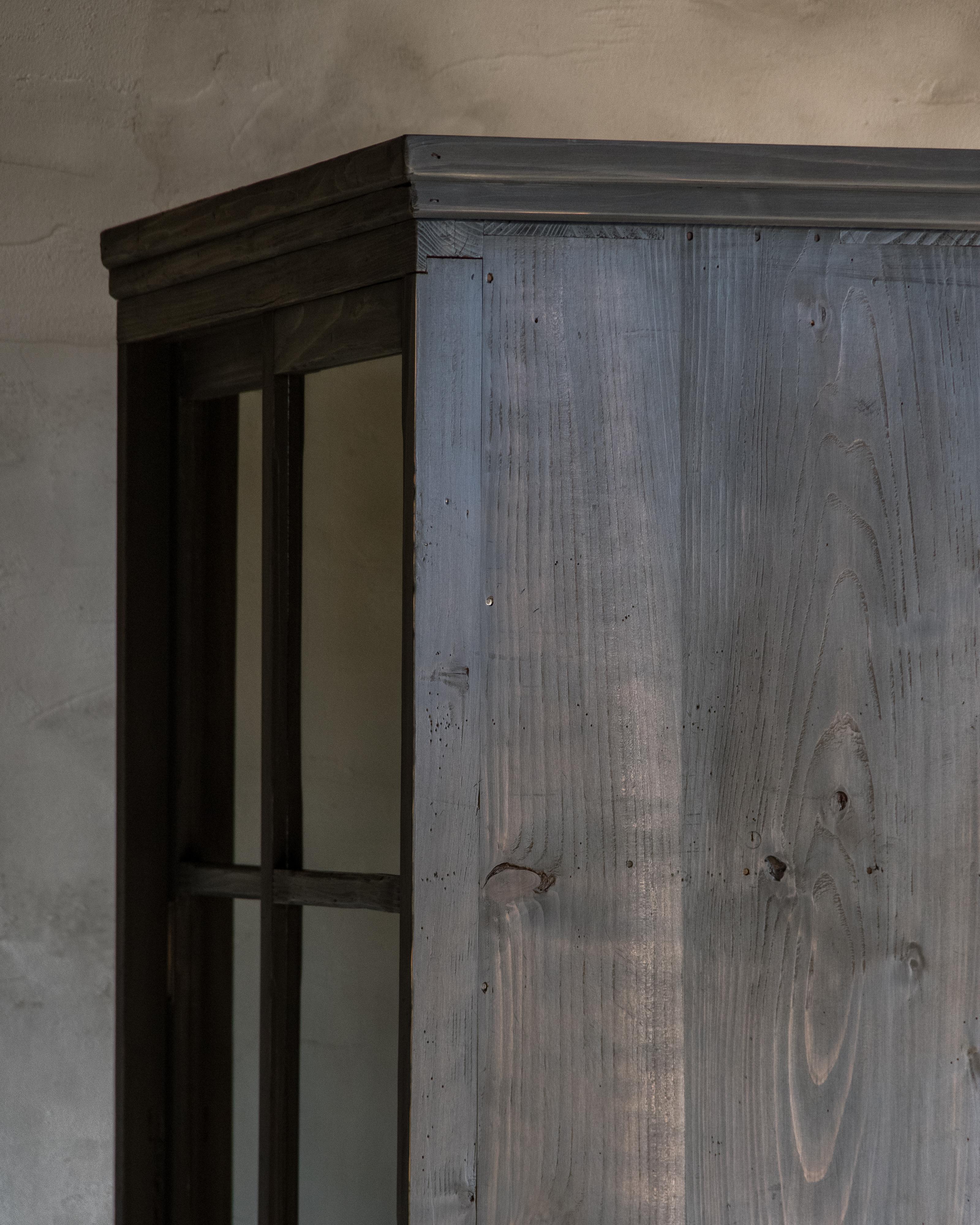 Mobile giapponese d'epoca a due sezioni in vetro, primo periodo Showa (1926-1945) in vendita 4