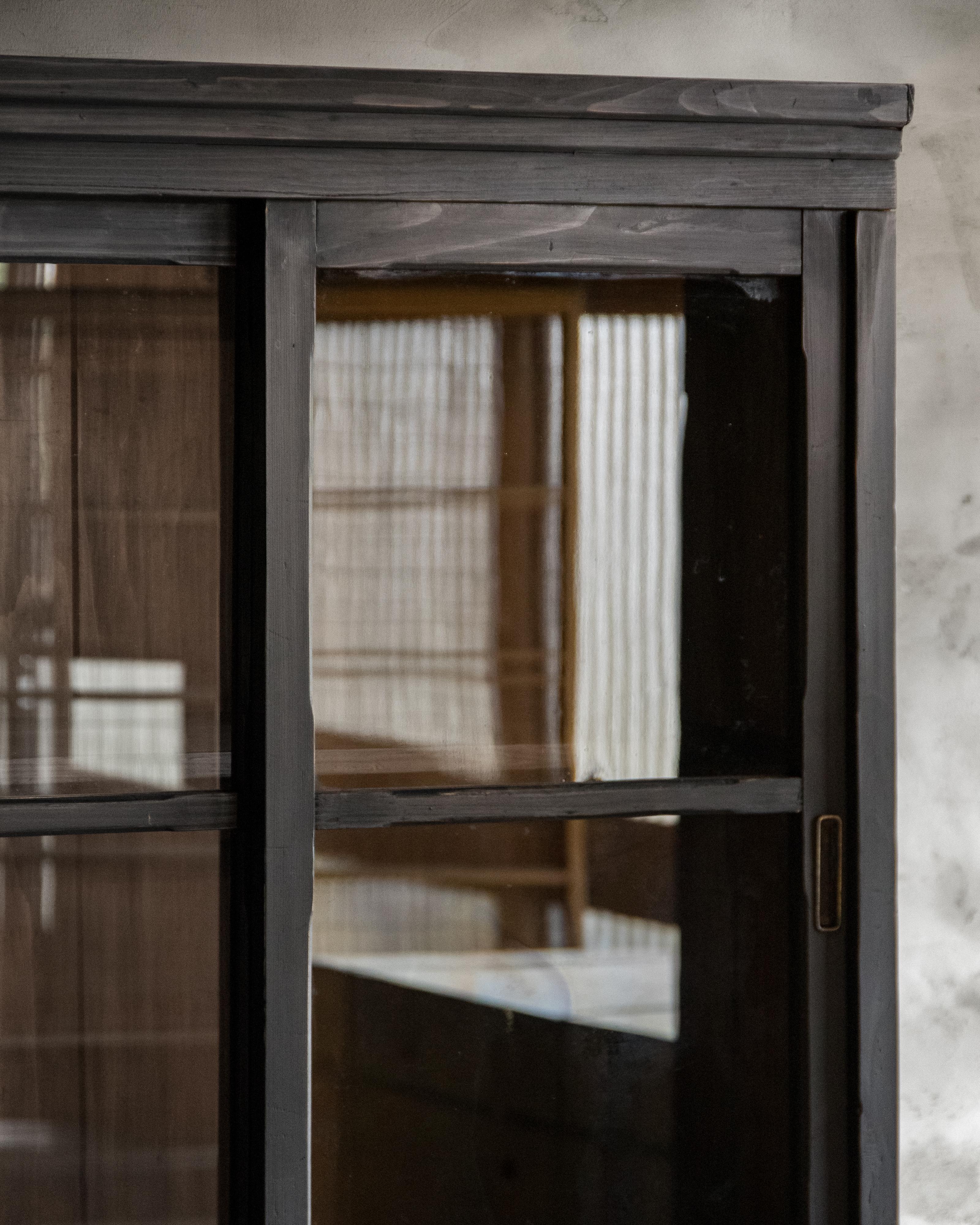 Mobile giapponese d'epoca a due sezioni in vetro, primo periodo Showa (1926-1945) in vendita 10