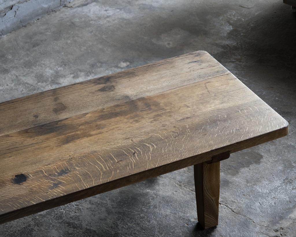 Japanese Vintage Wooden Low Table, Mid Showa Period '1940-' For Sale 4