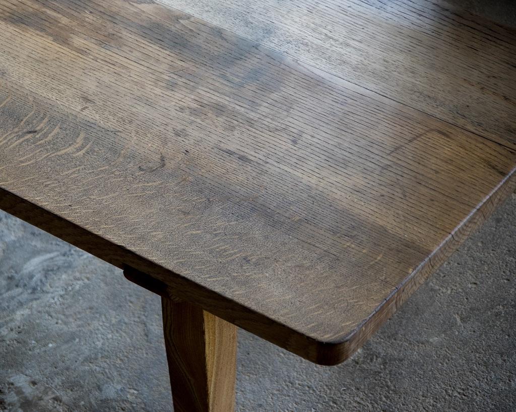 Japanese Vintage Wooden Low Table, Mid Showa Period '1940-' For Sale 6