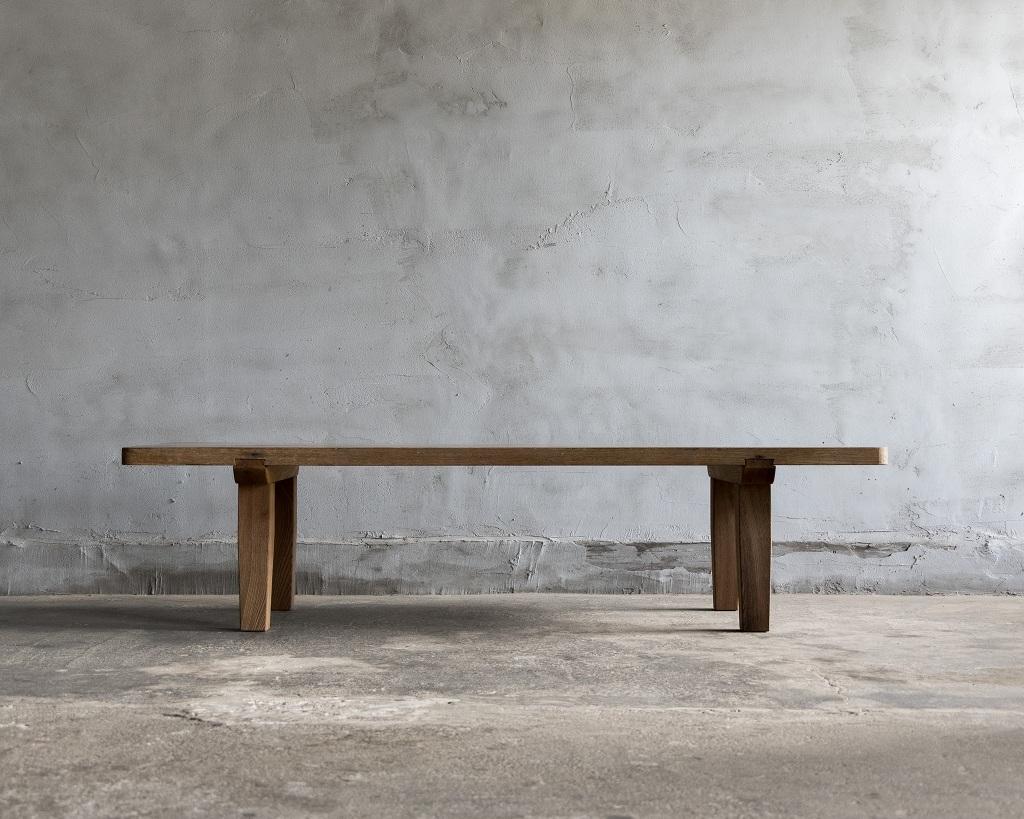 20th Century Japanese Vintage Wooden Low Table, Mid Showa Period '1940-' For Sale