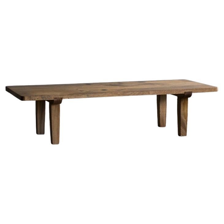 Japanese Vintage Wooden Low Table, Mid Showa Period '1940-' For Sale