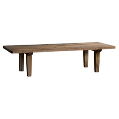 Japanese Vintage Wooden Low Table, Mid Showa Period '1940-'