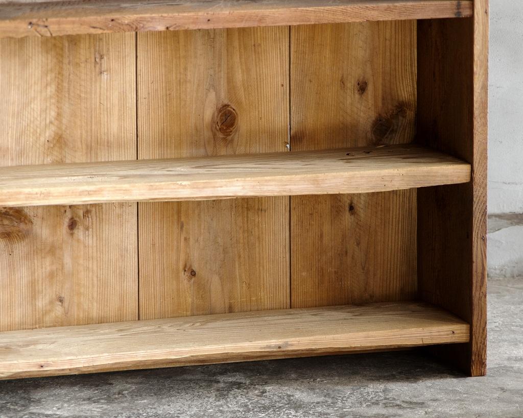 Japanese Vintage Wooden Open Shelf, Mid Showa Period '1940-' For Sale 6