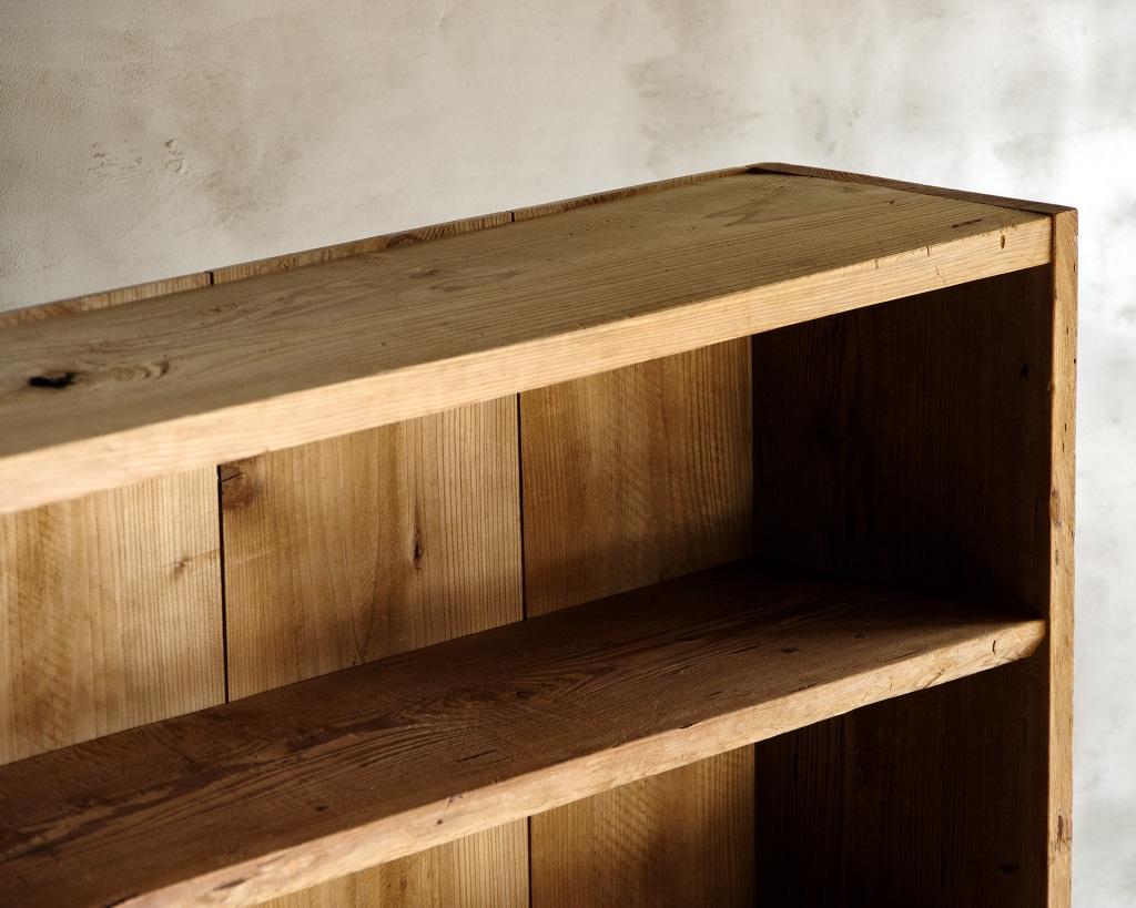 Japanese Vintage Wooden Open Shelf, Mid Showa Period '1940-' For Sale 3