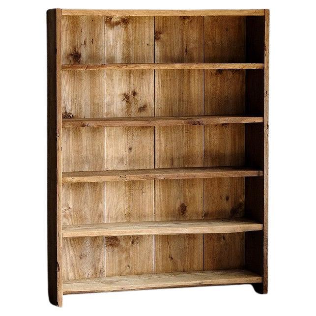 Japanese Vintage Wooden Open Shelf, Mid Showa Period '1940-' For Sale