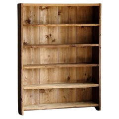 Japanese Vintage Wooden Open Shelf, Mid Showa Period '1940-'