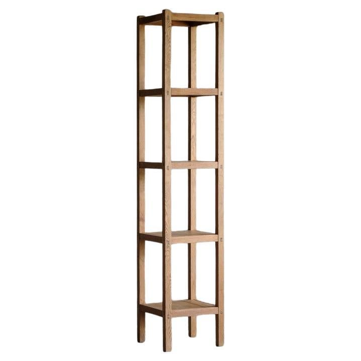 Japanese Vintage Wooden Shelf, Early Showa Period '1926-'