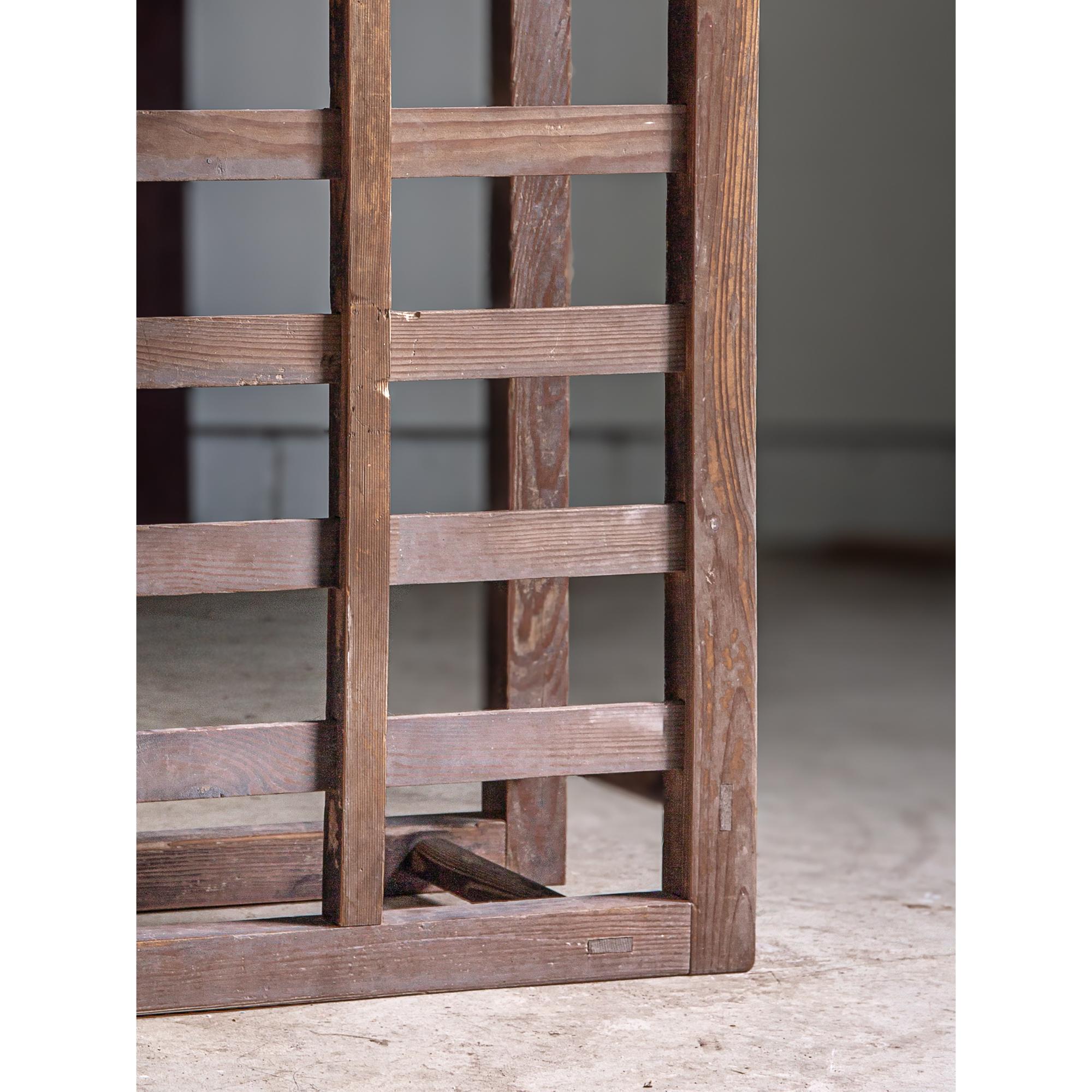 Japanese vtg low table. solid hardwood tabletop & antique leg frame. wabi sabi For Sale 7