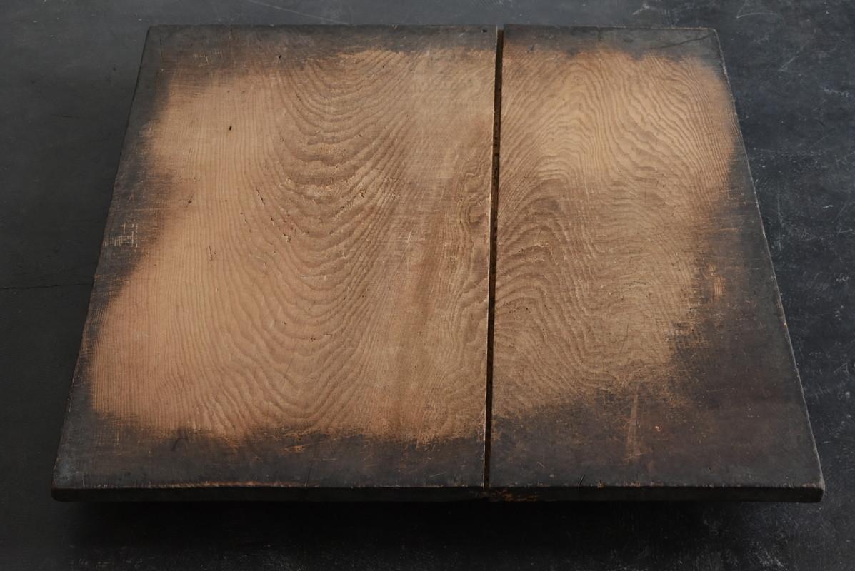 Japanese Wabi-Sabi Antique Board / 1868-1910/Table Top Board Plate / Mingei 1