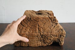 Japanese Wabi-Sabi Antique Wooden Display Stand / Late Edo to Meiji Period