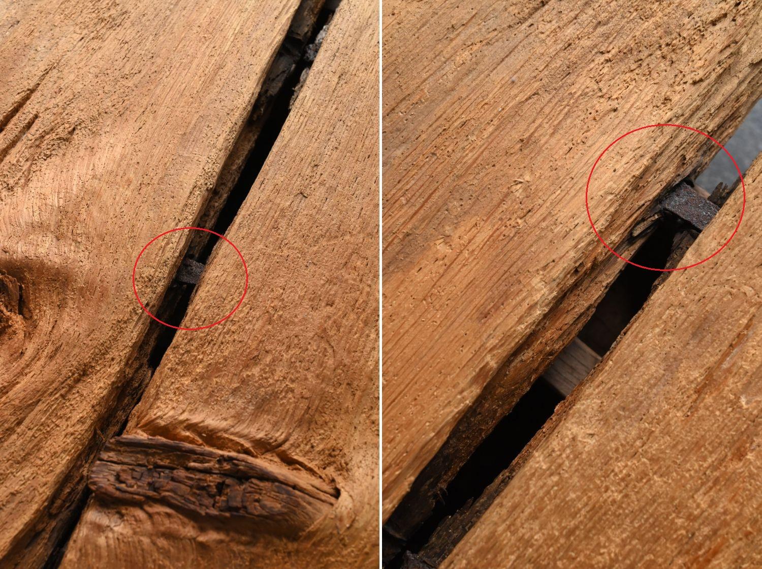 Japanischer Wabi Sabi Antiker niedriger Holztisch/1800-1920/Sofa-Tisch aus Holz im Angebot 9