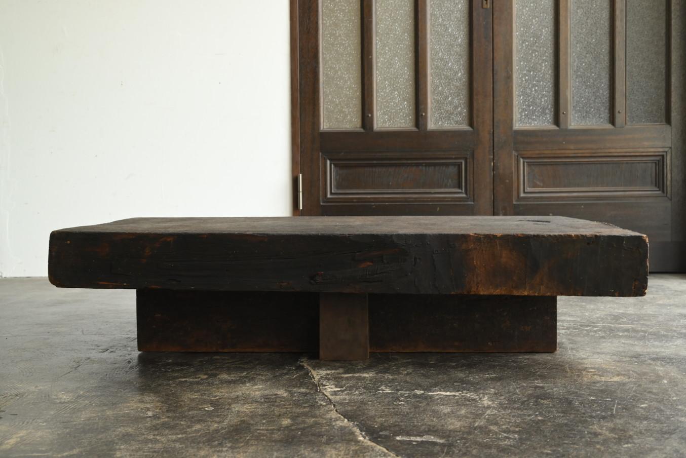 Japanese Wabi Sabi Antique Wooden Low Table/1868-1920/Coffee Table 2