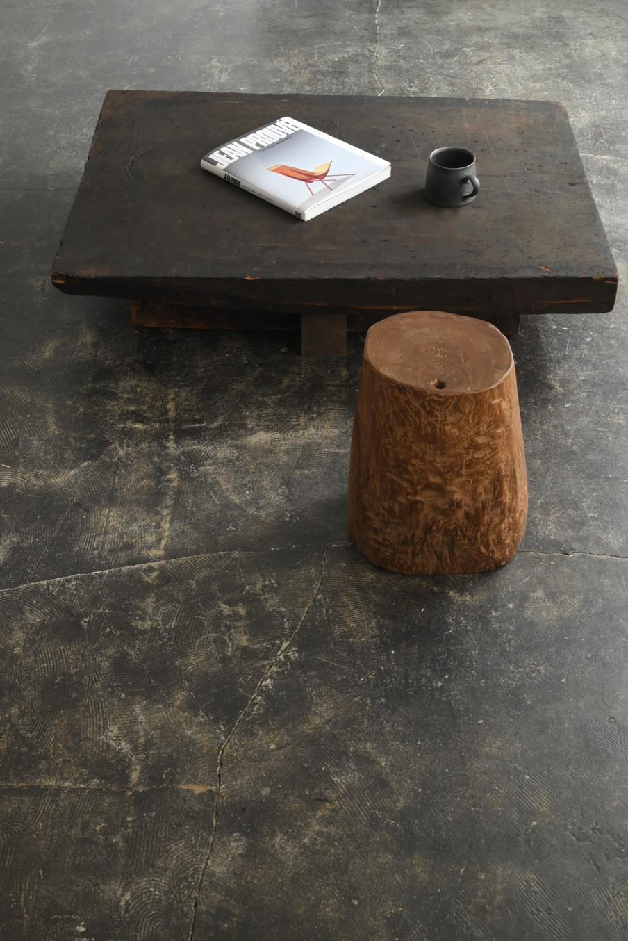 Japanese Wabi Sabi Antique Wooden Low Table/1868-1920/Coffee Table 10