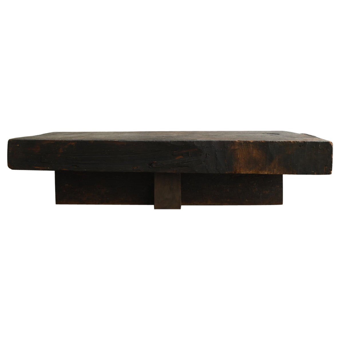 Japanese Wabi Sabi Antique Wooden Low Table/1868-1920/Coffee Table