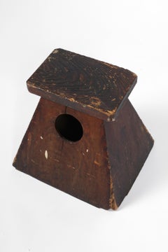 Japanese Wabi Sabi Meiji Era Street Vendor Stool #2