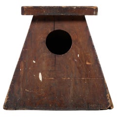 Japanischer Wabi Sabi Meiji-Stil Street Vendor-Hocker #2, Wabi Sabi-Ära