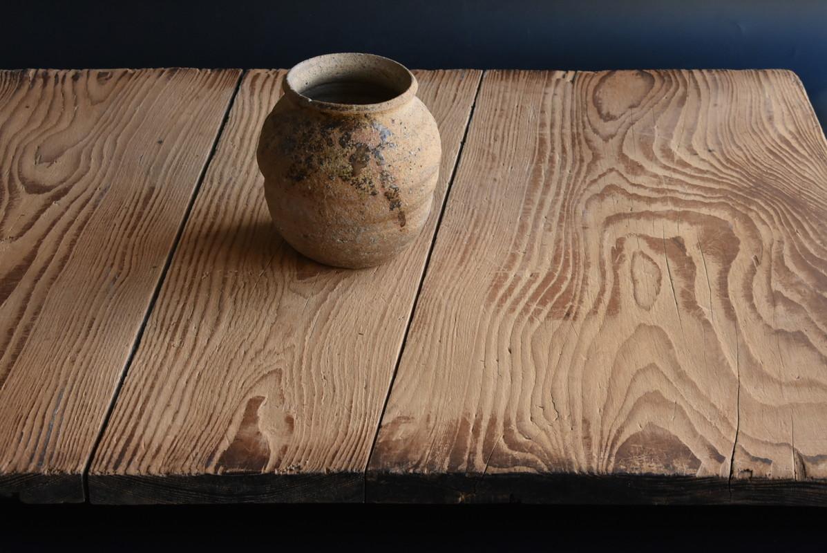 Japanisches antikes japanisches Wabi-Sabi-Gefäß / Kleine Vase / Edo-Periode 1750-1850 im Angebot 10