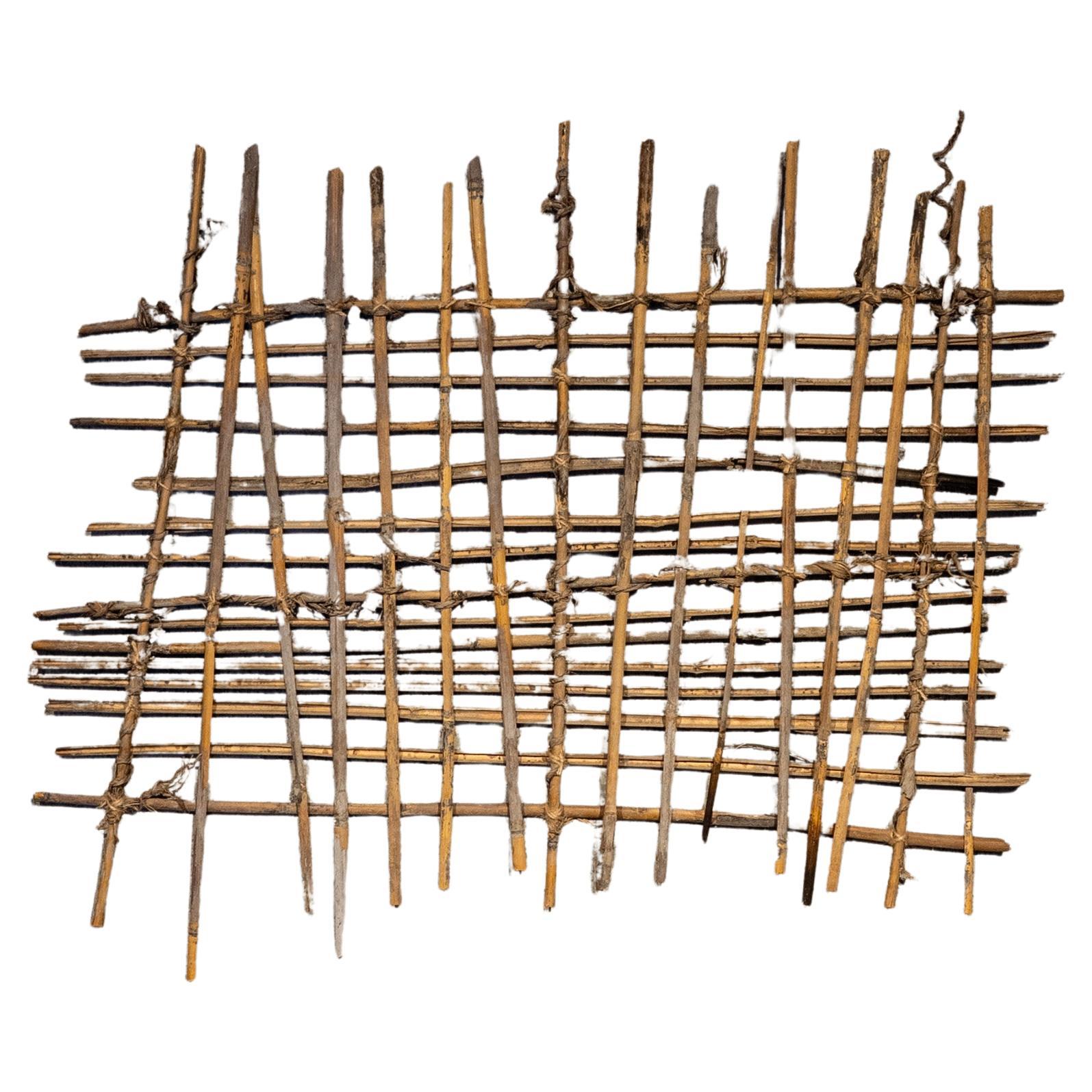 Japanische Wandkunst, Wabi Sabi, Japan, 19. Jahrhundert im Angebot