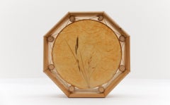 Japanese wall lamp made of bamboo and rice paper, Mid-Century Modern 1960s