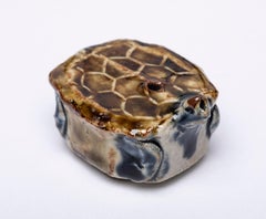 Japanese Water Dropper, Ceramic Turtle Design