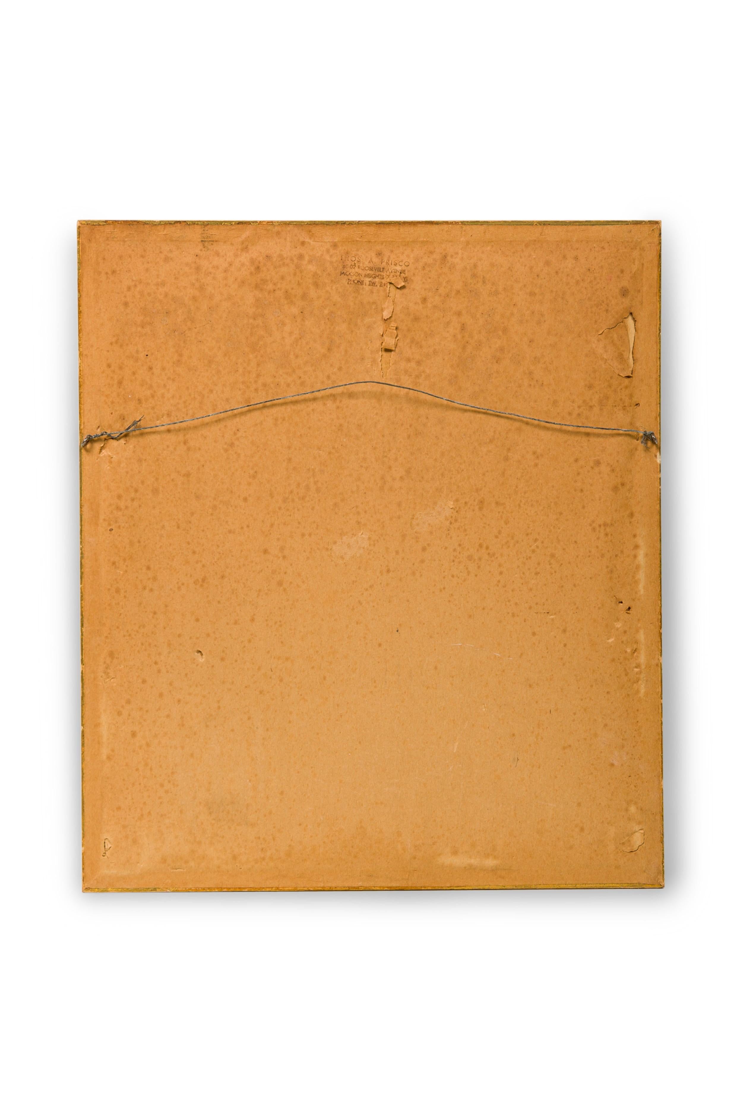 Acuarela japonesa de Un árbol en una colina sin hojas Bambú en venta