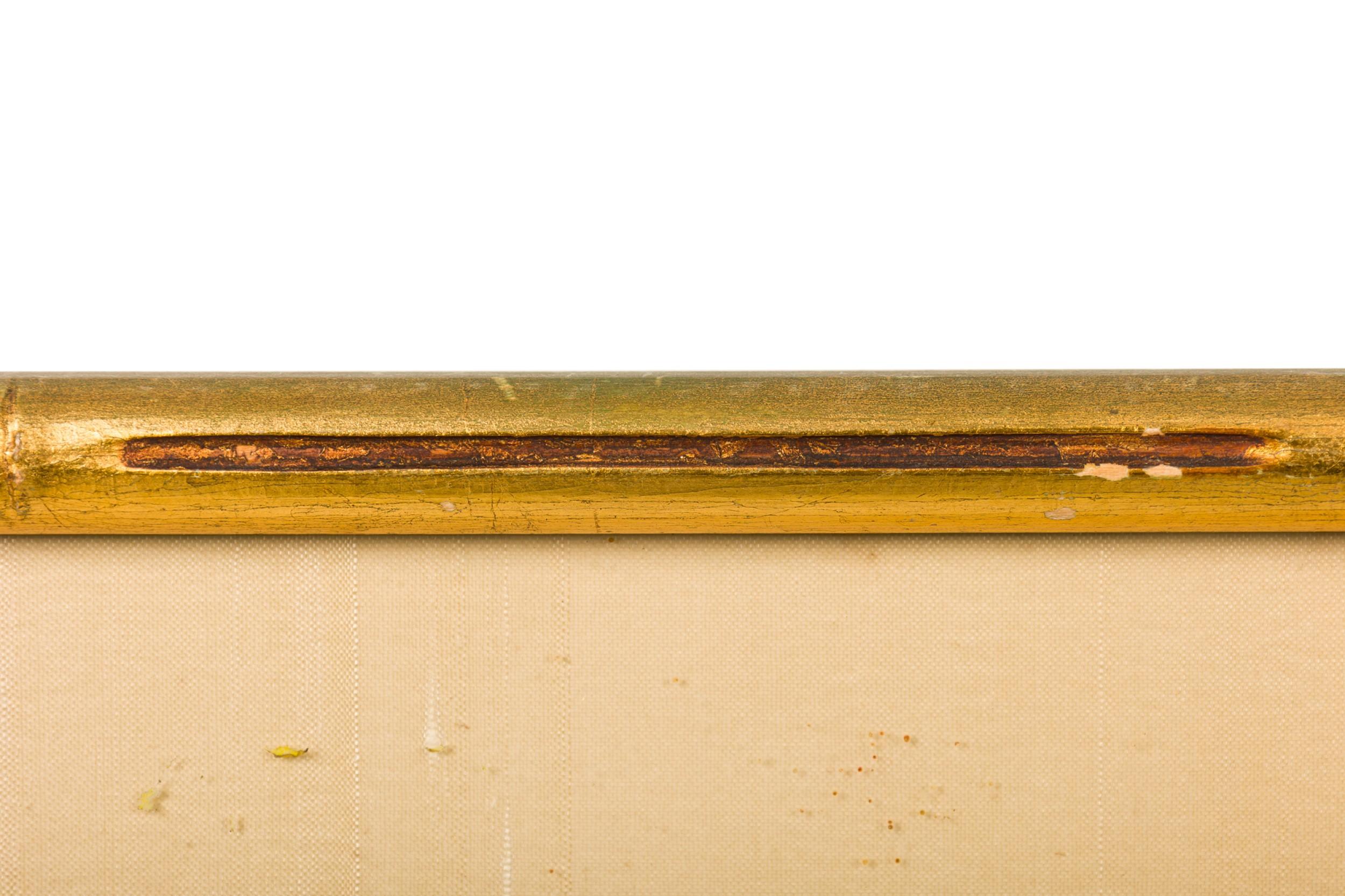 Japanisches Aquarell eines auf einer Klippe sitzenden Mannes (19. Jahrhundert) im Angebot